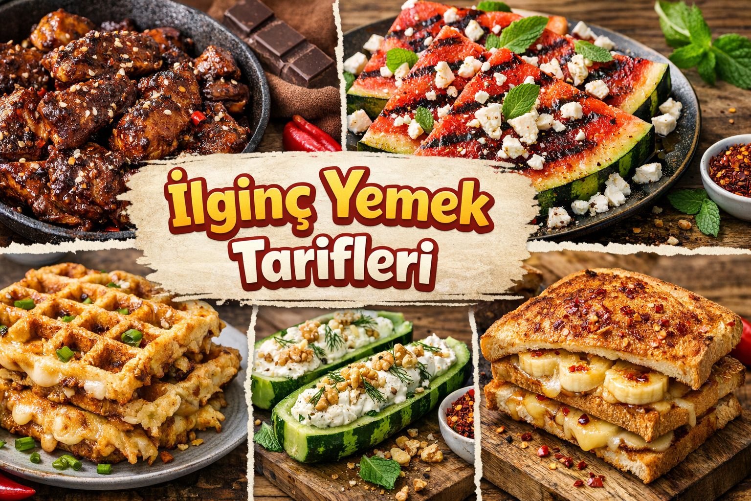 İlginç Yemek Tarifleri