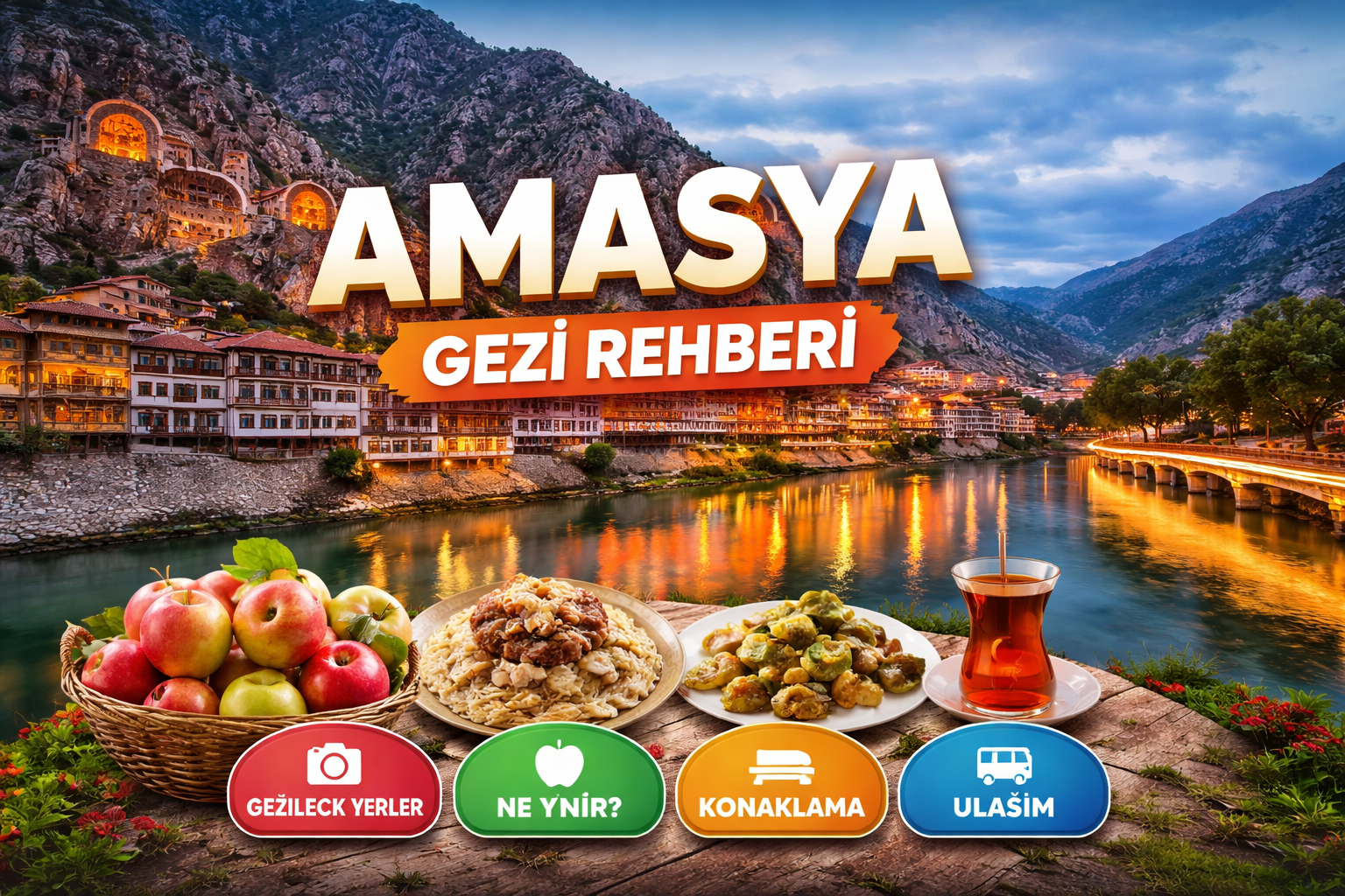 Amasya Gezi Rehberi 2026