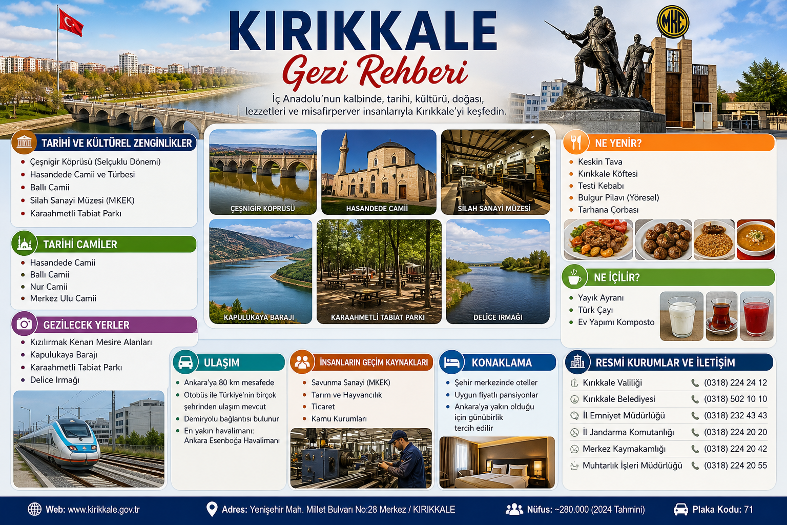 Kırıkkale Gezi Rehberi