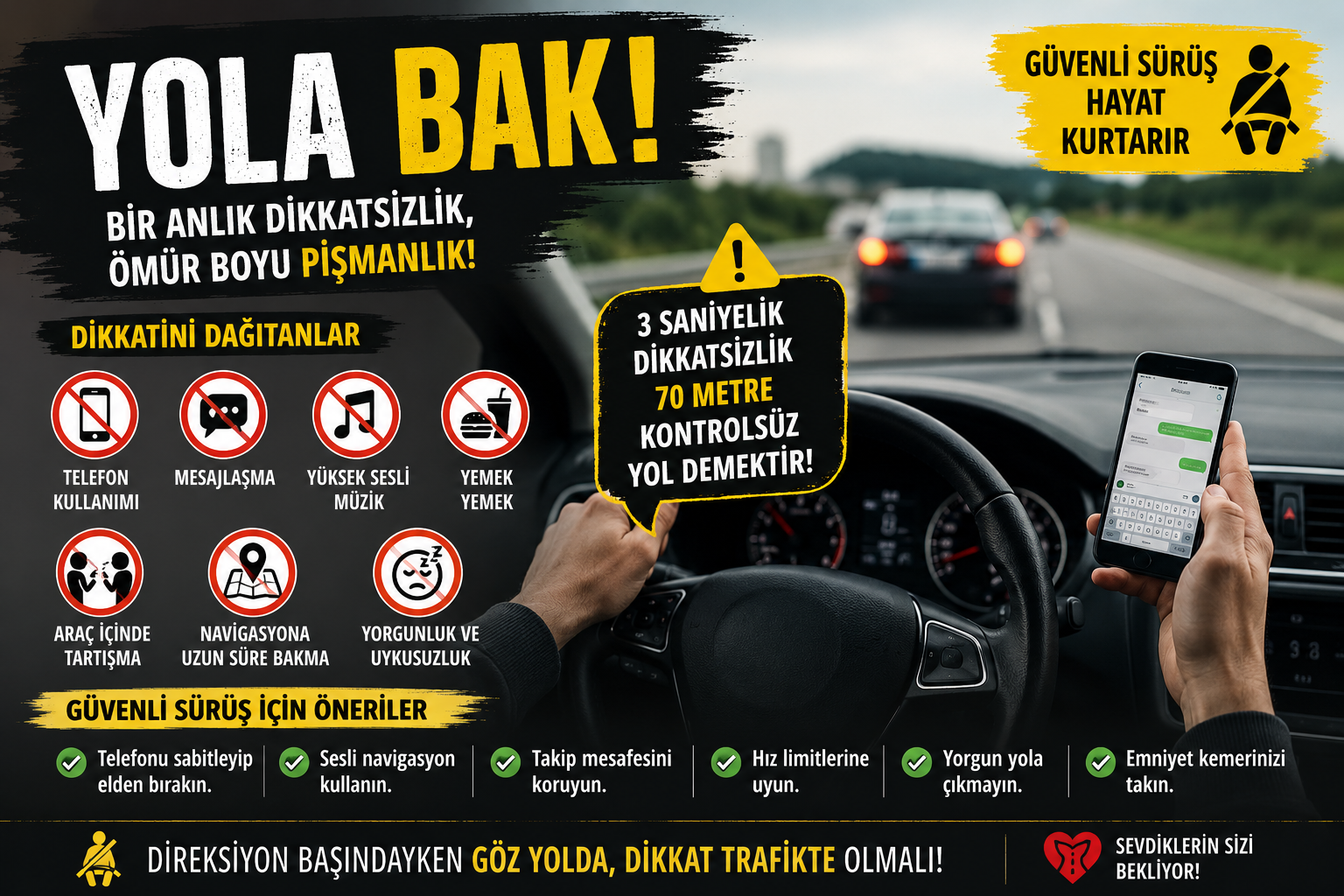 Yola Bak – Güvenli Sürüş Rehberi